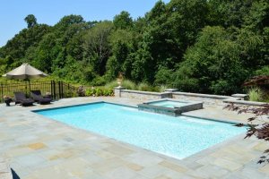 inground gunite swimming pool